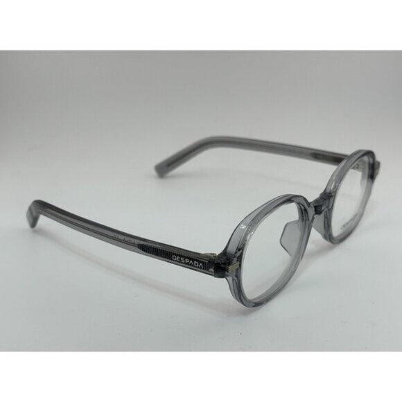 DESPADA - DS-995 C3 47-25-148 Clear Smokey Grey Plastic Glasses Frames - Picture 3 of 6